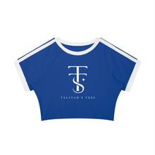 Load image into Gallery viewer, Women’s Raglan Crop T-Shirt
