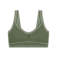 Load image into Gallery viewer, Women’s Topstitching Yoga Sports Bra
