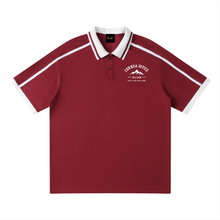 Load image into Gallery viewer, Unisex Contrast Piping Polo Shirt

