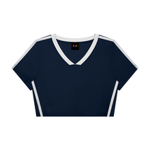 Load image into Gallery viewer, Women’s Slim Fit Color Block T-Shirt
