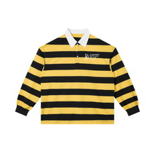 Load image into Gallery viewer, Color Block Stripe Polo Shirt
