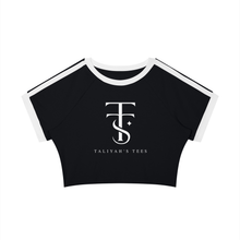 Load image into Gallery viewer, Women’s Raglan Crop T-Shirt
