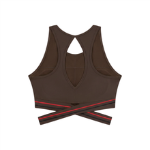 Load image into Gallery viewer, Women’s Criss-Cross Band Sports Bra
