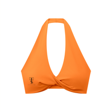Load image into Gallery viewer, Women's Pleated Halter Sports Bra
