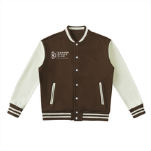 Load image into Gallery viewer, Two-Tone Fleeced Varsity Jacket
