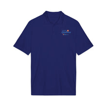 Load image into Gallery viewer, Embroidered Tropical Floral Polo — Comfortable Performance Golf &amp; Work Shirt
