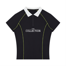 Load image into Gallery viewer, Women’s Slim Fit Quarter-Zip Polo Shirt
