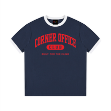 Load image into Gallery viewer, Contrast Edge Ribbed Crewneck T-Shirt
