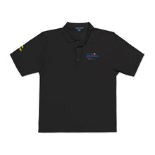Load image into Gallery viewer, YOI Embroidered 'Proudly Serving' Logo Polo Shirt
