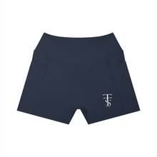 Load image into Gallery viewer, Women’s High Rise Pocket Yoga Shorts
