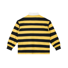Load image into Gallery viewer, Color Block Stripe Polo Shirt
