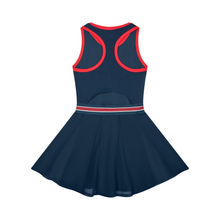 Load image into Gallery viewer, Women's Color Block A-Line Sleeveless Dress
