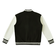 Load image into Gallery viewer, Two-Tone Fleeced Varsity Jacket
