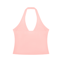 Load image into Gallery viewer, Women’s Ruched Halter Yoga Tank Top
