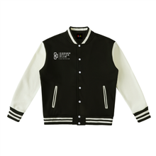 Load image into Gallery viewer, Two-Tone Fleeced Varsity Jacket
