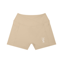 Load image into Gallery viewer, Women’s High Rise Pocket Yoga Shorts
