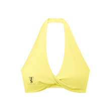 Load image into Gallery viewer, Women's Pleated Halter Sports Bra
