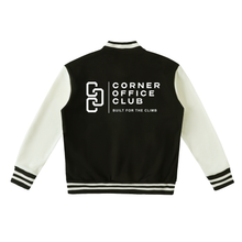 Load image into Gallery viewer, Two-Tone Fleeced Varsity Jacket
