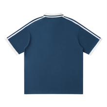 Load image into Gallery viewer, Unisex Contrast Piping Polo Shirt
