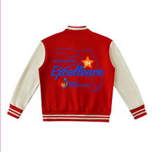 Load image into Gallery viewer, YOI Two-Tone Fleeced Varsity Jacket
