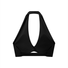Load image into Gallery viewer, Women's Pleated Halter Sports Bra

