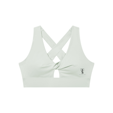 Load image into Gallery viewer, Women's Twist Front V-Neck Sports Bra

