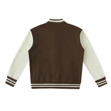 Load image into Gallery viewer, Two-Tone Fleeced Varsity Jacket
