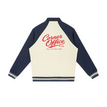 Load image into Gallery viewer, Contrast Raglan Sleeve Baseball Jacket
