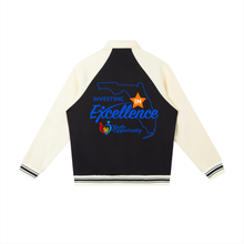 Load image into Gallery viewer, YOI Contrast Raglan Sleeve Baseball Jacket
