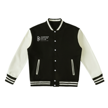 Load image into Gallery viewer, Double-Sided Two-Tone Fleeced Varsity Jacket
