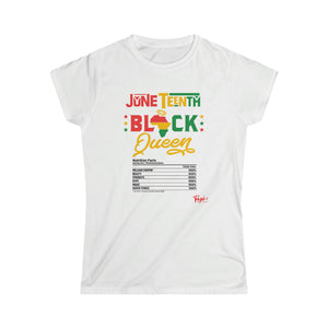 Juneteenth Black Queen Women's Softstyle Tee