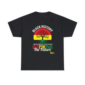 Black History Inspiring The Future Unisex Heavy Cotton Tee