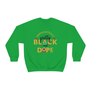 Pretty Black & Dope Unisex Heavy Blend™ Crewneck Sweatshirt