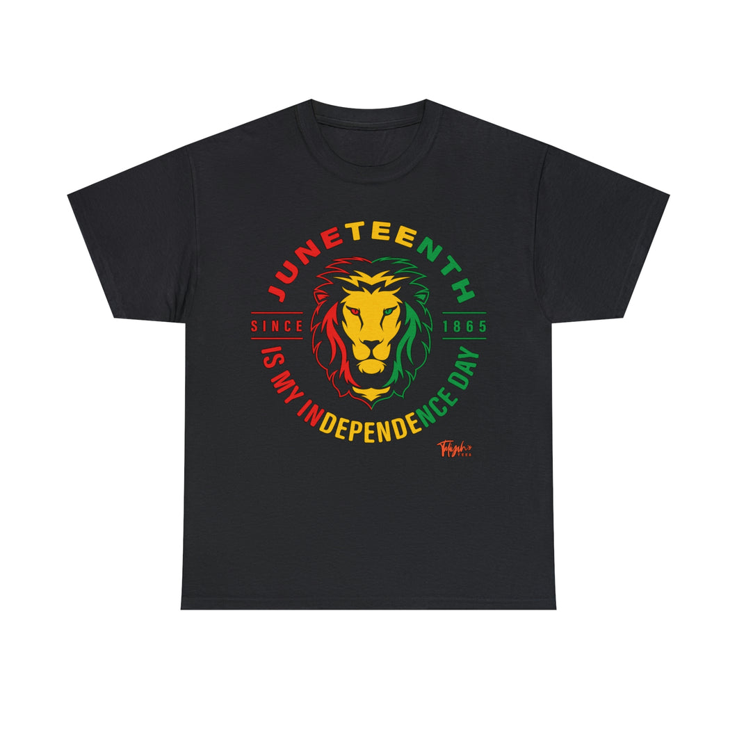 Juneteenth Is My Independence Day Unisex Heavy Cotton Tee