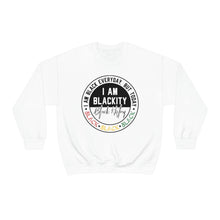 Load image into Gallery viewer, I AM BLACKITY BLACK Unisex Heavy Blend™ Crewneck Sweatshirt
