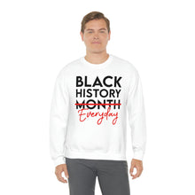 Load image into Gallery viewer, Black History Everyday Unisex Heavy Blend™ Crewneck Sweatshirt
