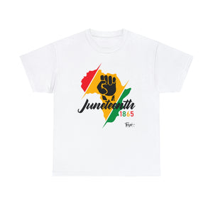 Juneteenth Africa Unisex Heavy Cotton Tee