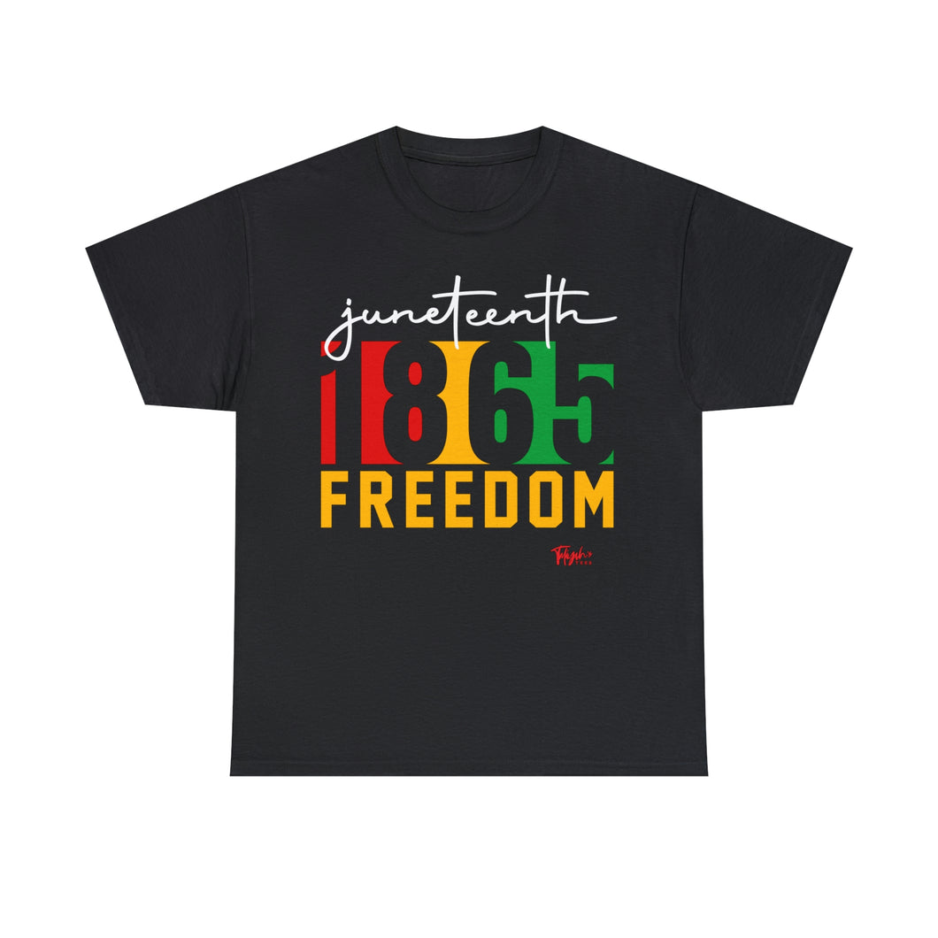 Juneteenth Freedom Unisex Heavy Cotton Tee