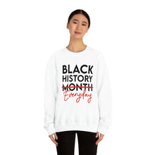 Load image into Gallery viewer, Black History Everyday Unisex Heavy Blend™ Crewneck Sweatshirt
