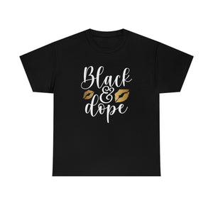 Black & Dope Unisex Heavy Cotton Tee