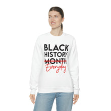 Load image into Gallery viewer, Black History Everyday Unisex Heavy Blend™ Crewneck Sweatshirt
