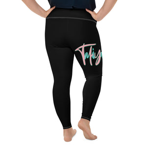 All-Over Print Plus Size Leggings