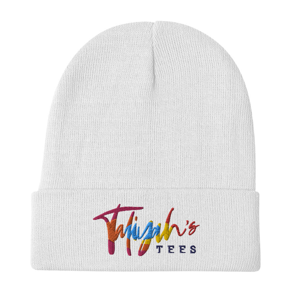 Embroidered Beanie