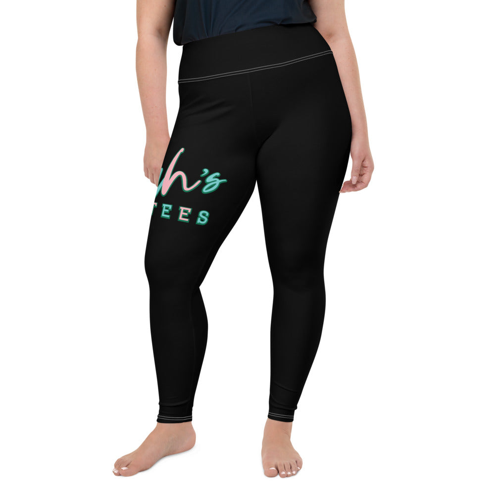 All-Over Print Plus Size Leggings