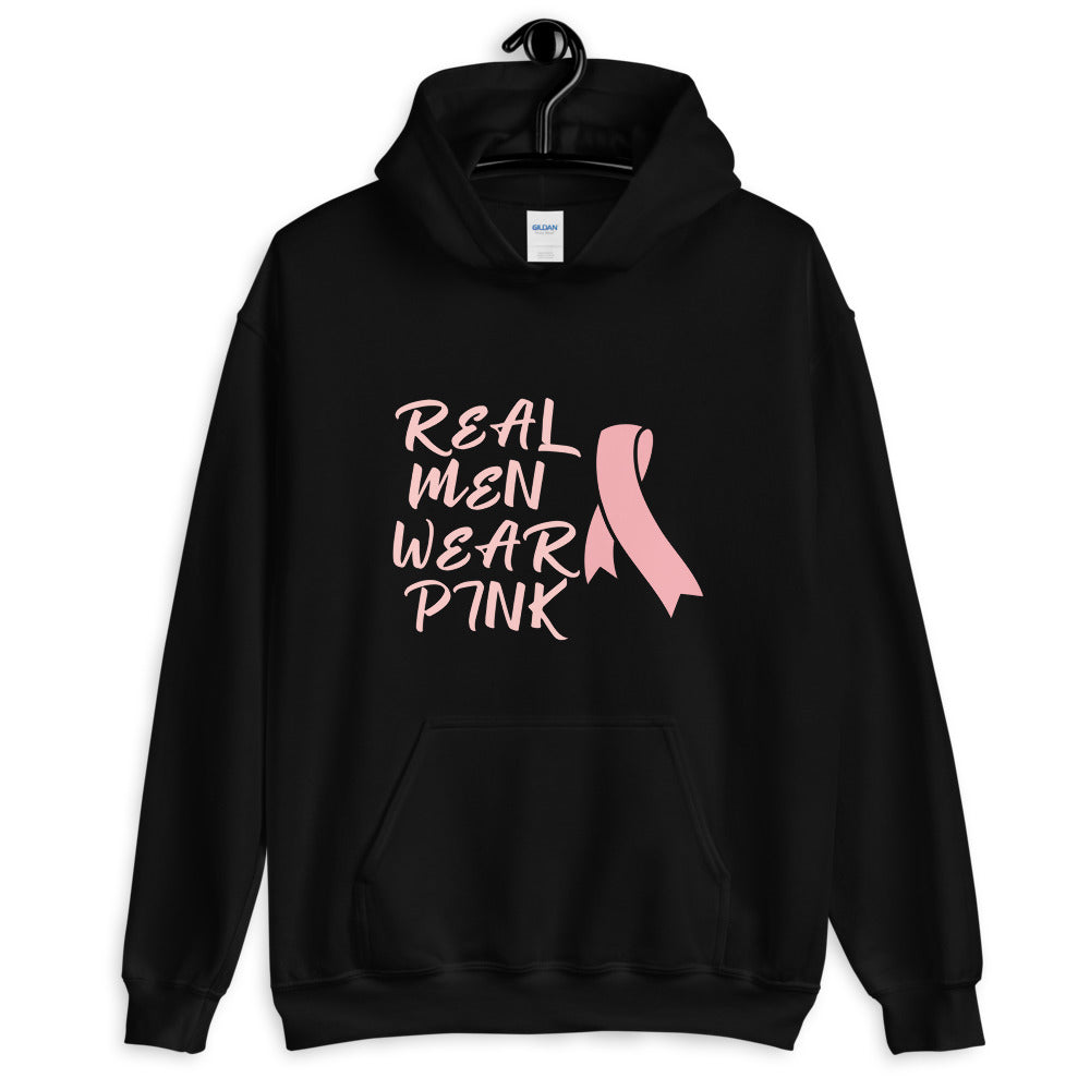 REAL MEN WEAR PINK HOODIE