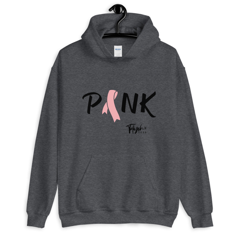 PINK BREAST CANCER AWARENESS HOODIE