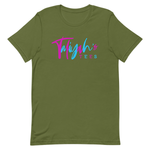 Miami Inspired Color Wave Short-Sleeve Unisex T-Shirt